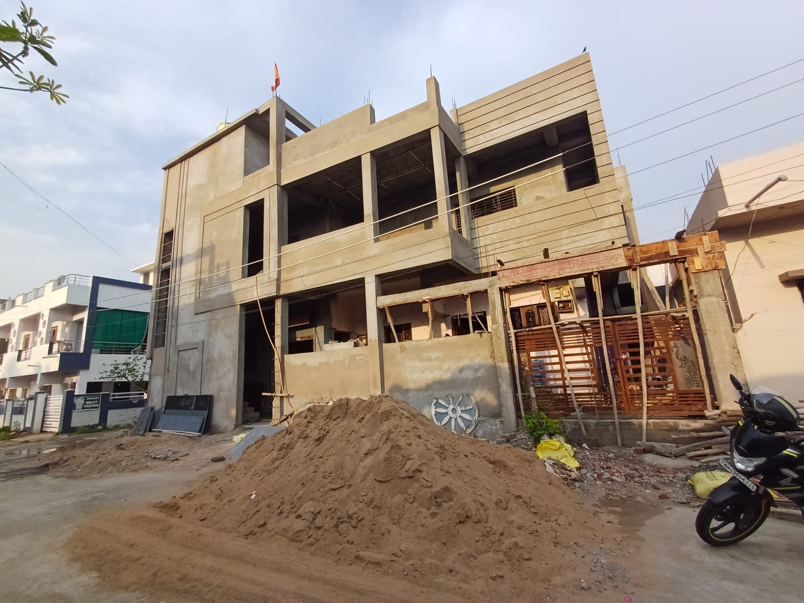 After construction