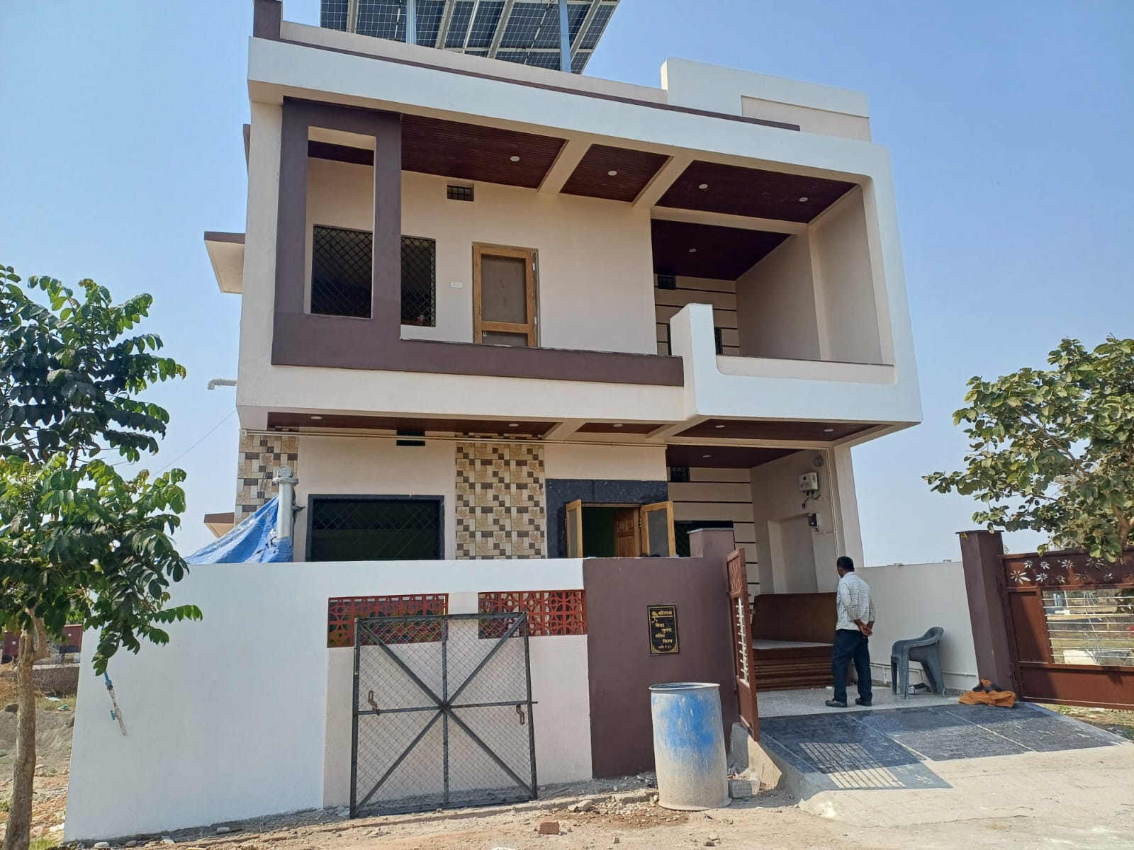 After construction