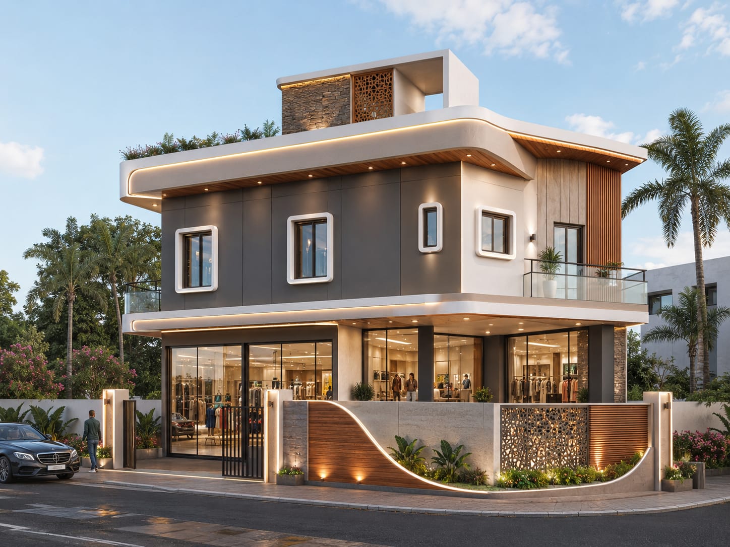 Luxury modern villa